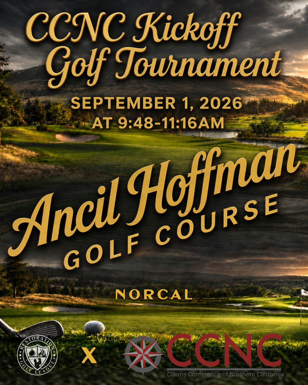 Ancil Hoffman Restoration Golf League X CCNC Kickoff Golf Event - Single Golfer