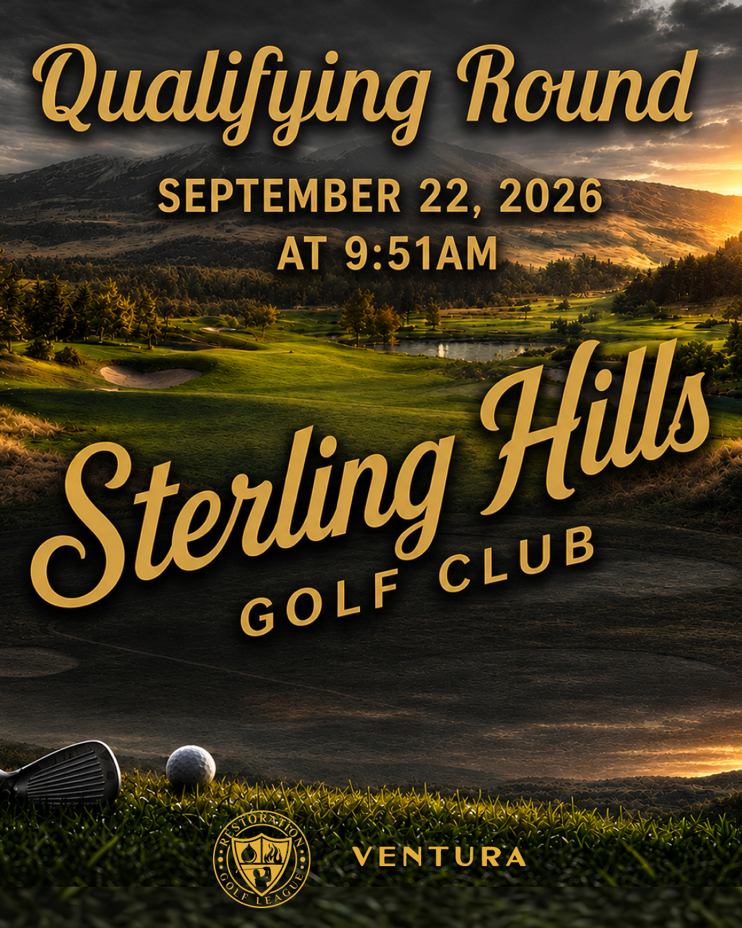 Sterling Hills Sept 09/22/2026 - Sterling Hills Golf Club