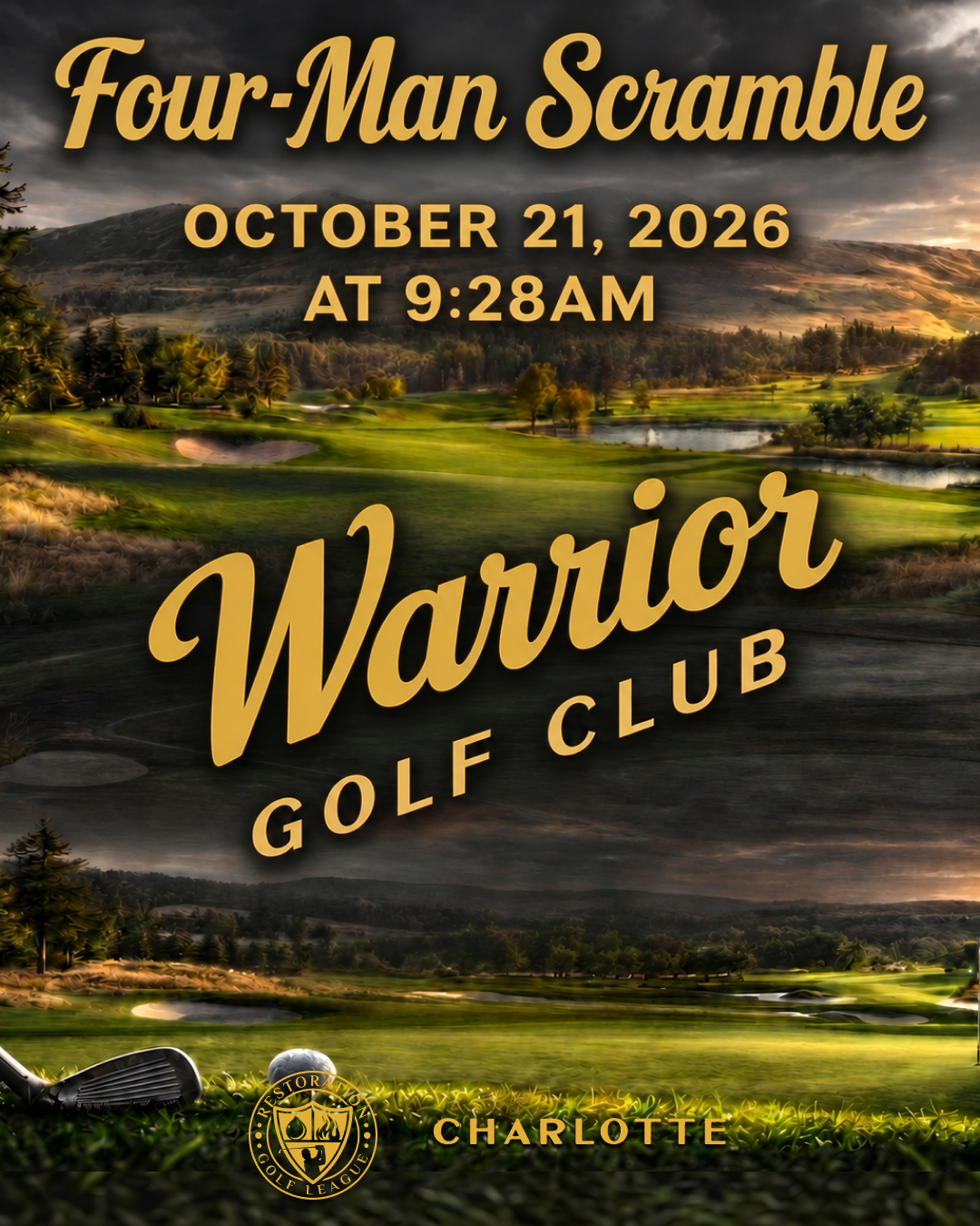Warrior 10/21/2026 – Warrior Golf Club – Single Golfer