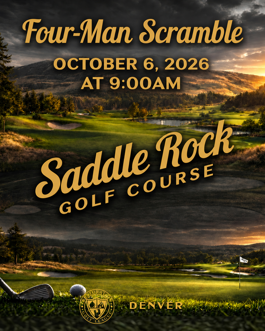 Saddle Rock 10/06/2026 - Saddle Rock Golf Course – Single Golfer